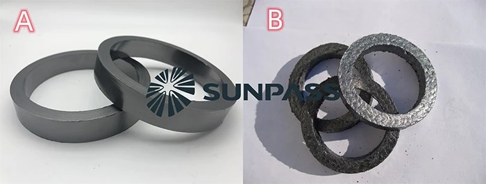 Flexible Pure Dia Formed Graphite Packing Ring Gasket Flexible Pure Dia Formed Graphite Packing Ring Gasket
